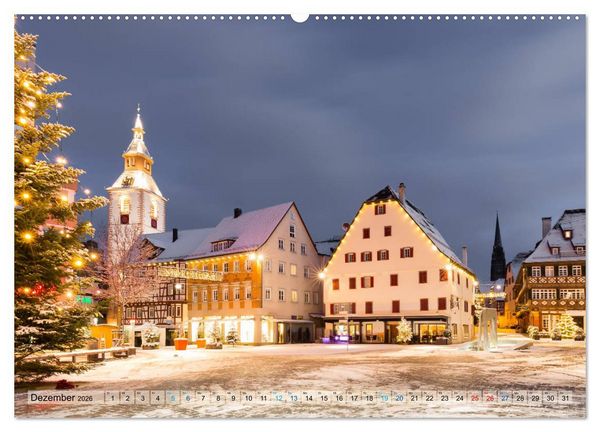 Produktbild: Nagold (hochwertiger Premium Wandkalender 2026 DIN A2 quer), Kunstdruck in Hochglanz