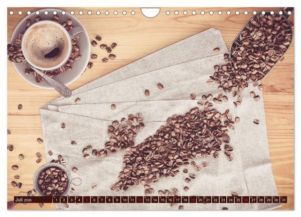 Produktbild: Auf einen Kaffee? (Wandkalender 2026 DIN A4 quer), CALVENDO Monatskalender