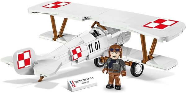 Produktbild: COBI Historical Collection 2998 - Nieuport 17 C.1, PL, Bausatz 1:32, 274 Klemmbausteine