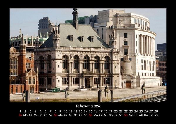 Produktbild: London 2026 Fotokalender DIN A3