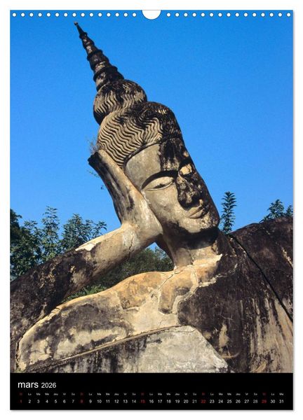 Produktbild: Bouddha Portraits du Sage (Calendrier mural 2026 DIN A3 horizontal), CALVENDO calendrier mensuel