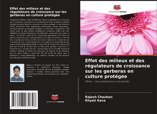 Produktbild: Effet des milieux et des r&eacute;gulateurs de croissance sur les gerberas en culture prot&eacute;g&eacute;e