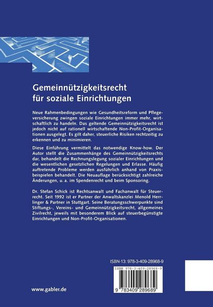 Produktbild: Gemeinn&uuml;tzigkeitsrecht f&uuml;r soziale Einrichtungen