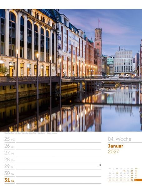 Produktbild: Malerisches Deutschland Wochenplaner Kalender 2027