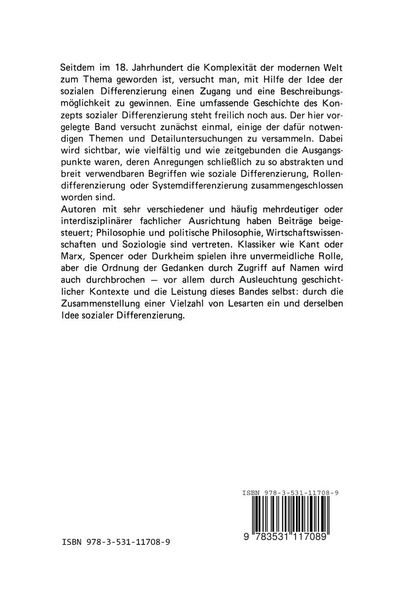 Produktbild: Soziale Differenzierung
