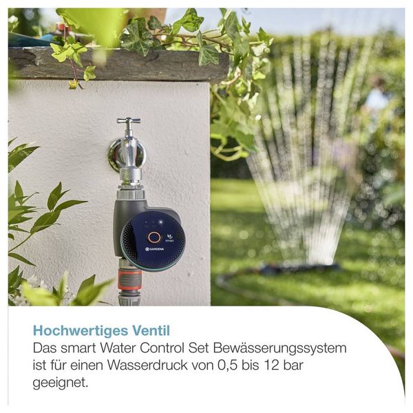 Produktbild: GARDENA 19043-20smart Water Control Set Bew&auml;sserungssteuerung