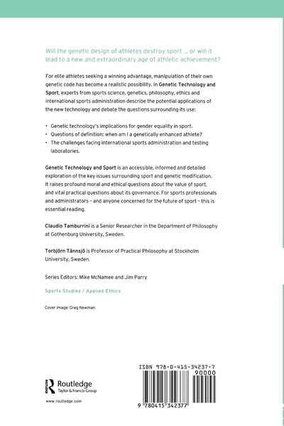 Produktbild: Genetic Technology and Sport