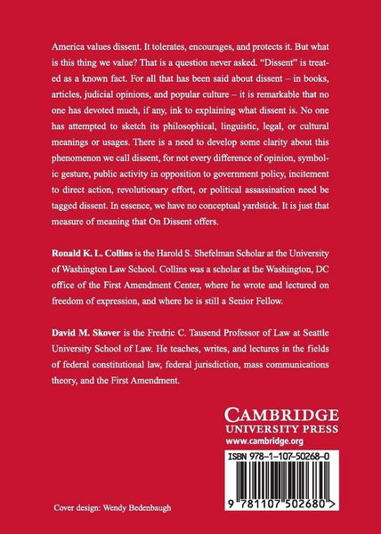 Produktbild: On Dissent