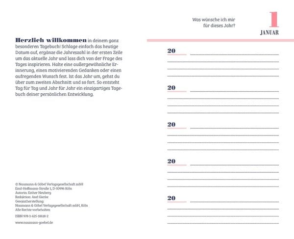 Produktbild: 5 Jahre - Mein Tagebuch mit 365 Fragen