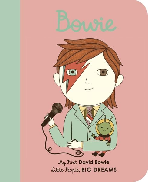 Little People, Big Dreams: David Bowie, Gebundene Ausgabe von Maria Isabel Sanchez Vegara, Quarto, 978-0-7112-4610-2