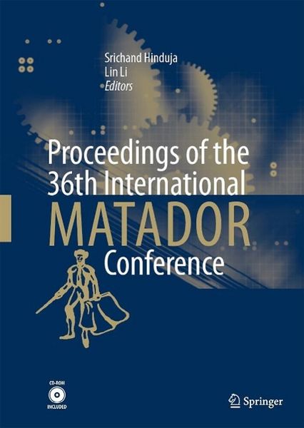 Produktbild: Proceedings of the 36th International MATADOR Conference