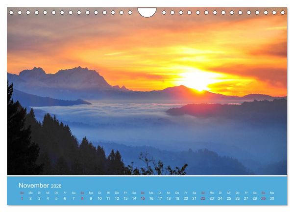 Produktbild: Wo das Allg&auml;u am sch&ouml;nsten ist (Wandkalender 2026 DIN A4 quer), CALVENDO Monatskalender