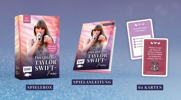 Kartenspiel: Das inoffizielle Quiz für Taylor Swift-Fans