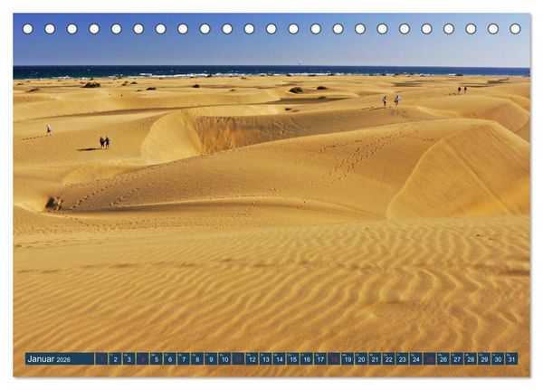 Produktbild: Bet&ouml;rendes Gran Canaria (Tischkalender 2026 DIN A5 quer), CALVENDO Monatskalender
