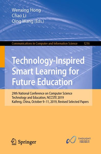 Produktbild: Technology-Inspired Smart Learning for Future Education