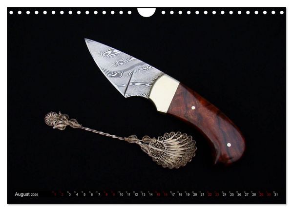 Produktbild: Damaszener - Messerscharf (Wandkalender 2026 DIN A4 quer), CALVENDO Monatskalender