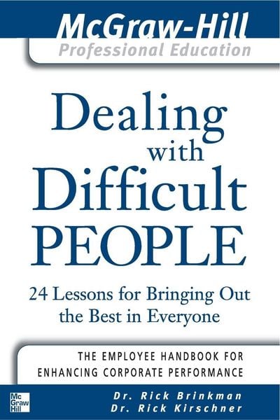 Produktbild: Dealing W/difficult People