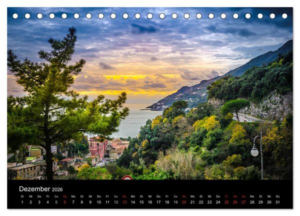 Produktbild: Vietri sul Mare an der Amalfik&uuml;ste (Tischkalender 2026 DIN A5 quer), CALVENDO Monatskalender