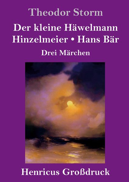 Produktbild: Der kleine H&auml;welmann / Hinzelmeier / Hans B&auml;r (Gro&szlig;druck)