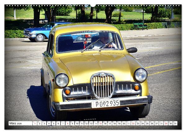 Produktbild: Oldtimer Rarit&auml;ten - Britische Traditionsmarken (hochwertiger Premium Wandkalender 2026 DIN A2 quer), Kunstdruck in Hochglanz