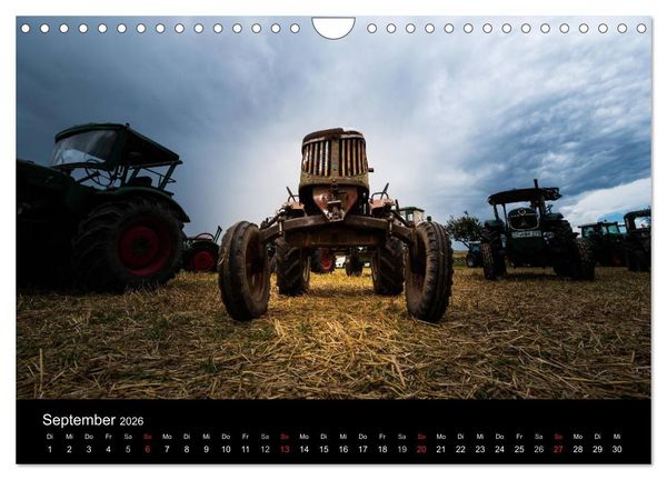 Produktbild: Treckertreff in Esperde (Wandkalender 2026 DIN A4 quer), CALVENDO Monatskalender