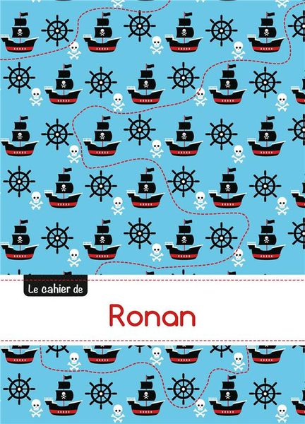 Produktbild: Cahier ronan seyes,96p,a5 pirates
