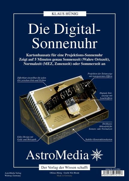 Produktbild: Die Digital-Sonnenuhr