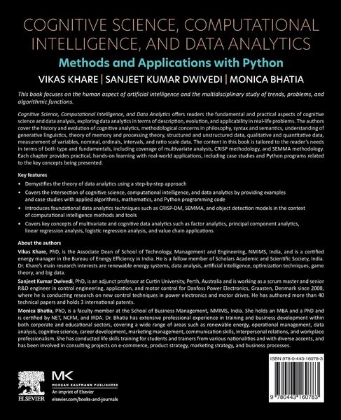 Produktbild: Cognitive Science, Computational Intelligence, and Data Analytics