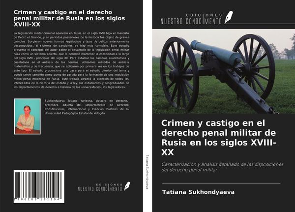 Produktbild: Crimen y castigo en el derecho penal militar de Rusia en los siglos XVIII-XX