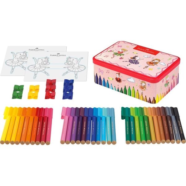 Produktbild: Faber-Castell Filzstifte Connector Ballerinabox