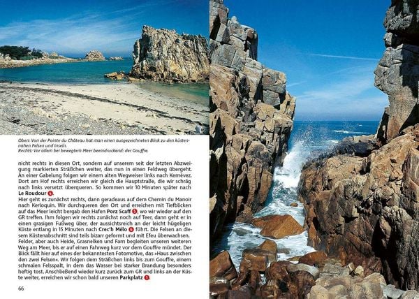 Produktbild: ROTHER Wanderf&uuml;hrer Bretagne. 50 Touren zwischen Mont-Saint-Michel und Saint-Nazaire