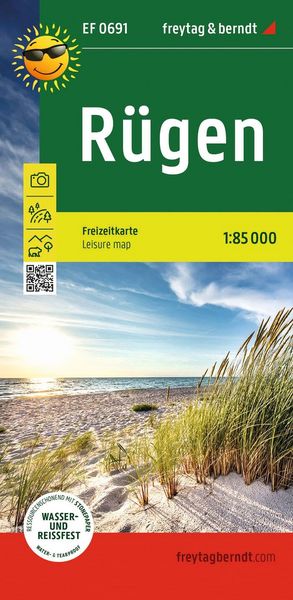 Produktbild: Freytag & berndt Freizeitkarte R&uuml;gen 1:85.000
