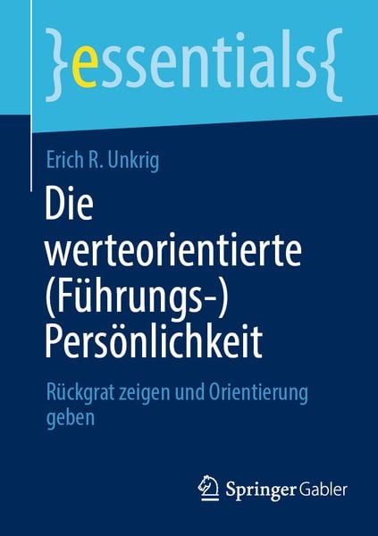 Produktbild: Die werteorientierte (F&uuml;hrungs-)Pers&ouml;nlichkeit