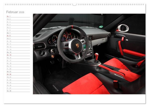 Produktbild: Porsche GT3RS 4,0 (Wandkalender 2026 DIN A2 quer), CALVENDO Monatskalender