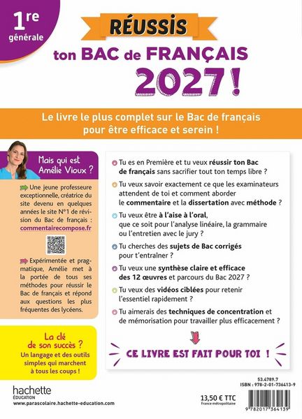 Produktbild: Reussis ton bac de francais 2027