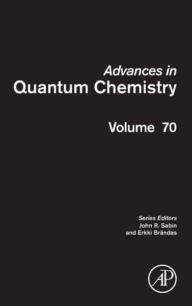 Produktbild: Advances in Quantum Chemistry