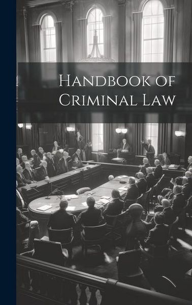 Produktbild: Handbook of Criminal Law