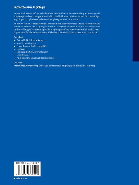 Produktbild: Facharztwissen Angiologie