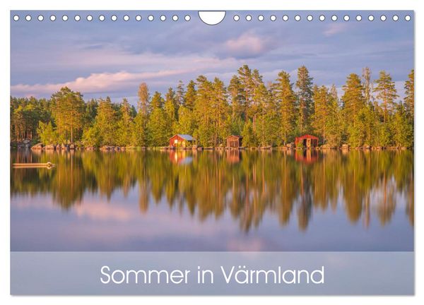 Produktbild: Schwedischer Sommer in V&auml;rmland (Wandkalender 2026 DIN A4 quer), CALVENDO Monatskalender