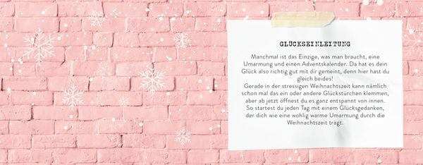 Produktbild: Der geile Schei&szlig; vom Gl&uuml;cklichsein &ndash; Adventskalender
