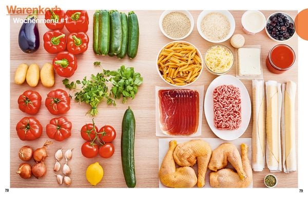 Produktbild: 2 Stunden vorkochen f&uuml;r die ganze Woche &ndash; 16 geniale Meal-Prep-Men&uuml;s f&uuml;r die ganze Familie