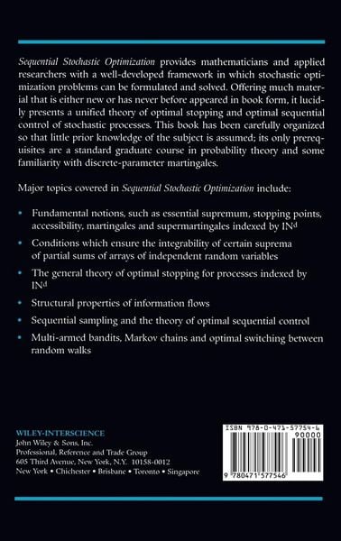 Produktbild: Sequential Stochastic Optimization