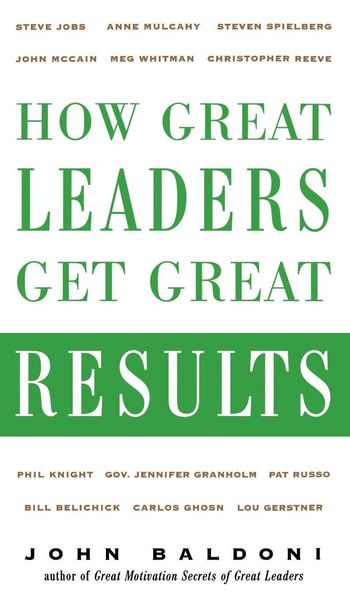 Produktbild: How Great Leaders Get Great Results