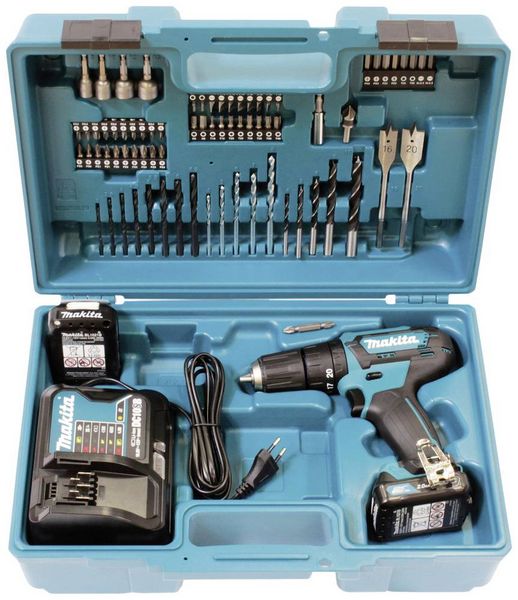 Produktbild: Makita HP333DSAX1 2-Gang-Akku-Schlagbohrschrauber inkl. Ladeger&auml;t