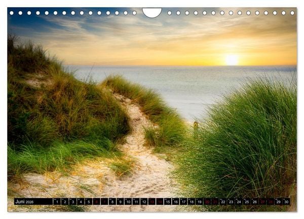 Produktbild: Fischland - Dar&szlig;- Zingst (Wandkalender 2026 DIN A4 quer), CALVENDO Monatskalender