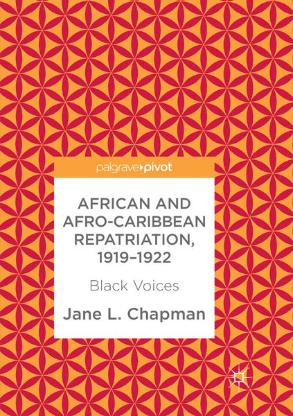 Produktbild: African and Afro-Caribbean Repatriation, 1919&ndash;1922