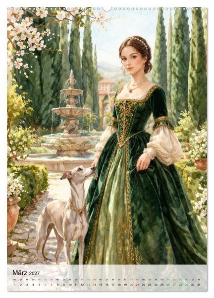 Produktbild: Glanz der Renaissance (Wandkalender 2027 DIN A2 hoch), CALVENDO Monatskalender