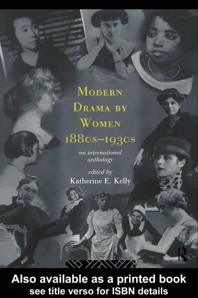 Produktbild: Modern Drama by Women 1880s-1930s