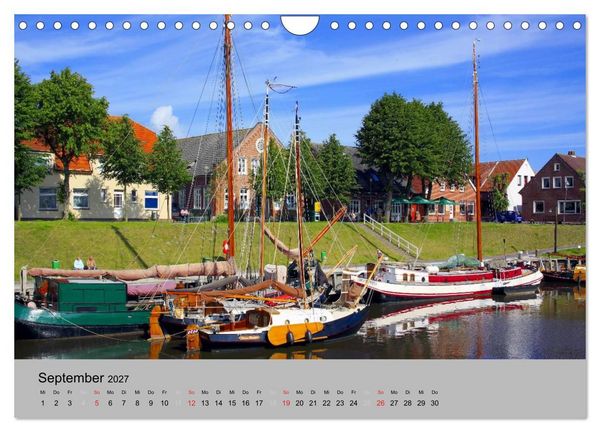 Produktbild: Ostfriesland an der Nordseek&uuml;ste (Wandkalender 2027 DIN A4 quer), CALVENDO Monatskalender