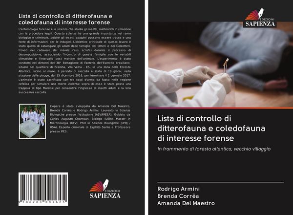 Produktbild: Lista di controllo di ditterofauna e coledofauna di interesse forense